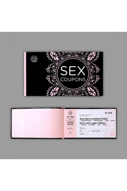 Sex coupons - SECRET PLAY - Love Shop Avenue