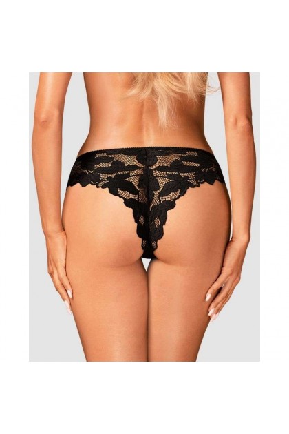 Culotte noire editya panties - OBSESSIVE - XS/S - Love Shop Avenue