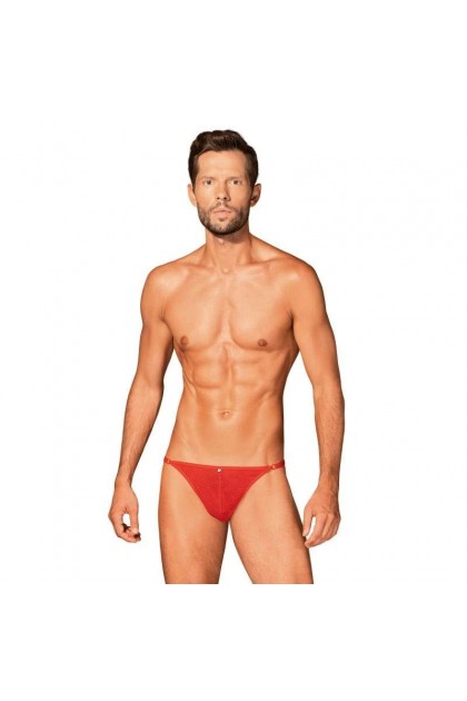 String rouge homme obsessiver - OBSESSIVE - ONE SIZE