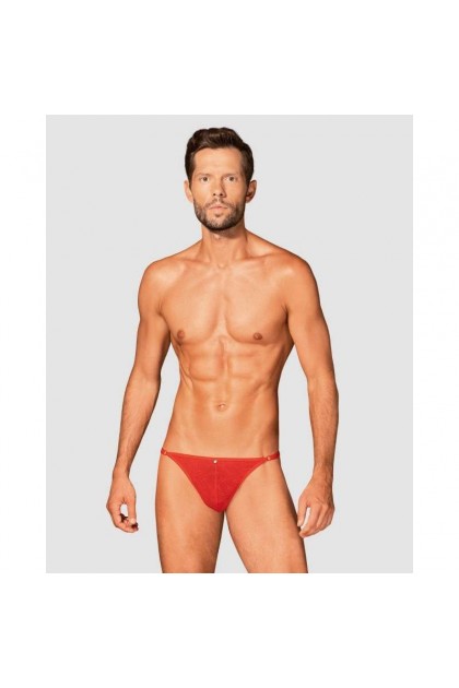 String rouge homme obsessiver - OBSESSIVE - ONE SIZE
