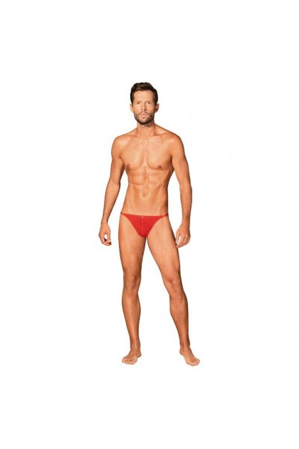 String rouge homme obsessiver - OBSESSIVE - ONE SIZE