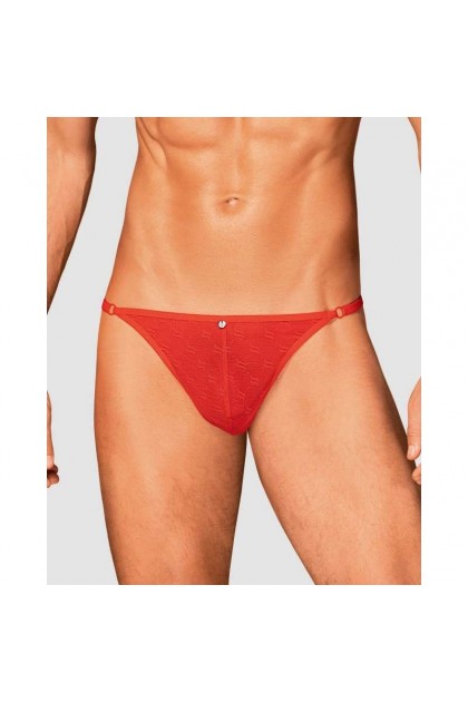 String rouge homme obsessiver - OBSESSIVE - ONE SIZE