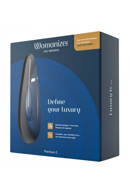 STIMULATEUR WOMANIZER PREMIUM 2 - BLEU