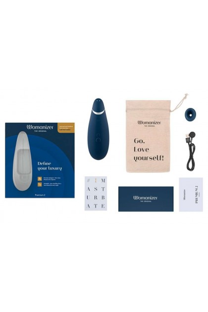 STIMULATEUR WOMANIZER PREMIUM 2 - BLEU