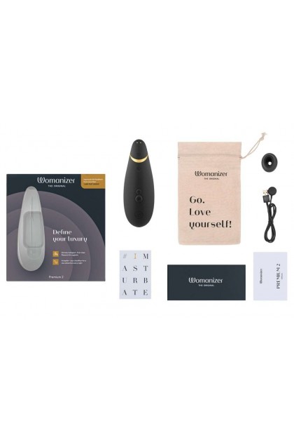 Stimulateur womanizer premium 2 - NOIR - Love Shop Avenue