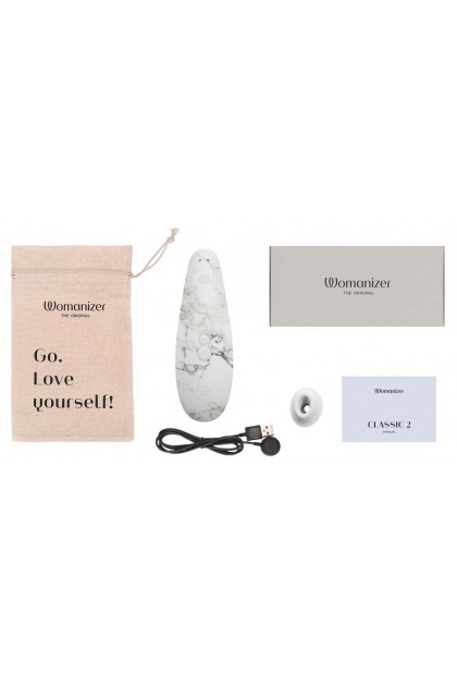 Womanizer classic 2 marilyn monroe - BLANC - Love Shop Avenue
