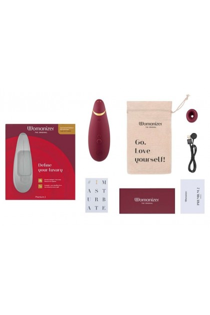 Stimulateur womanizer premium 2 - BORDEAUX - Love Shop Avenue