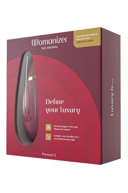 Stimulateur womanizer premium 2 - BORDEAUX - Love Shop Avenue