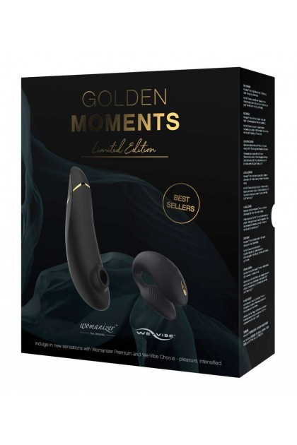Coffret golden moments collection womanizer premium + we-VIBE CHORUS