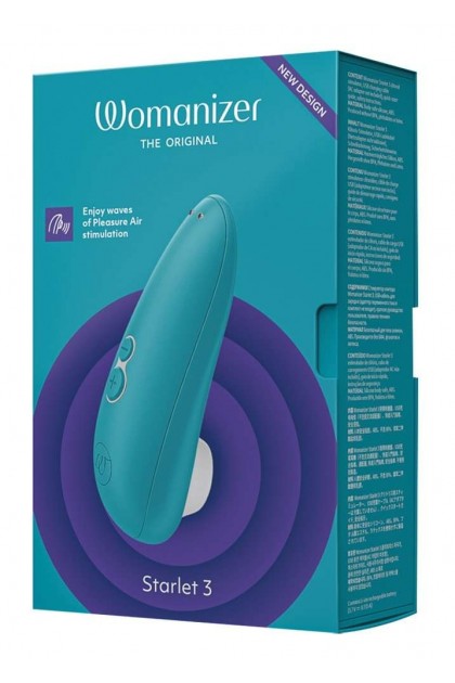 Stimulateur womanizer starlet 3 - TURQUOISE - Love Shop Avenue