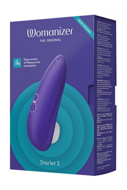 Stimulateur womanizer starlet 3 - BLEU - Love Shop Avenue
