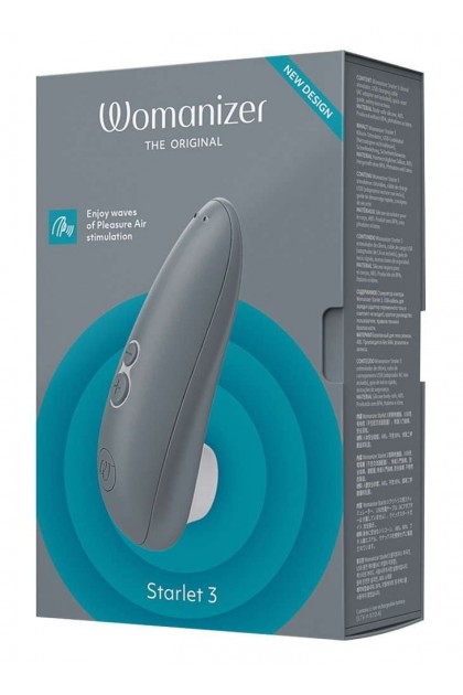 Stimulateur womanizer starlet 3 - GRIS - Love Shop Avenue