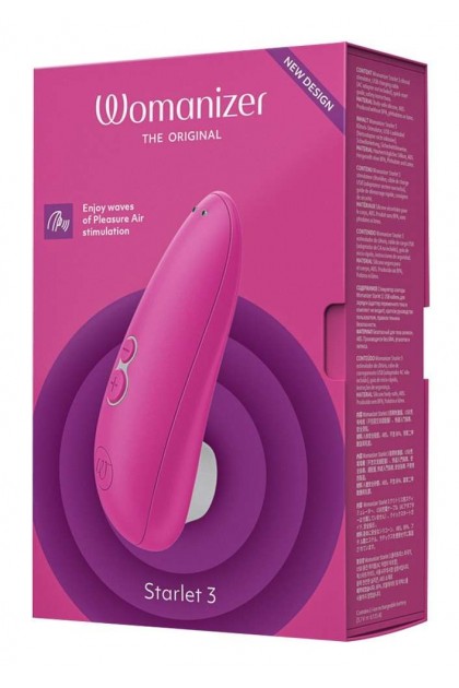 STIMULATEUR WOMANIZER STARLET 3 - ROSE