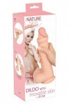 Gode réaliste avec peau mobile 25cm - Love Shop Avenue