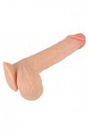 Gode réaliste avec peau mobile 19cm - Love Shop Avenue