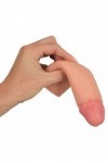 Gaine d'extension de pénis réaliste 16,2cm - Love Shop Avenue
