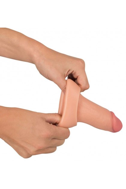 Gaine d'extension de pénis réaliste 16,2cm - Love Shop Avenue
