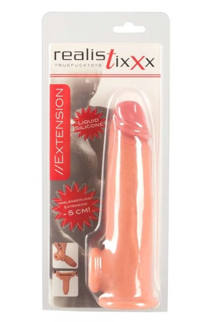 GAINE D'EXTENSION DE PÉNIS RÉALISTE 19CM