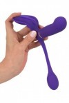 Vibromasseur anal et vaginal violet - Love Shop Avenue