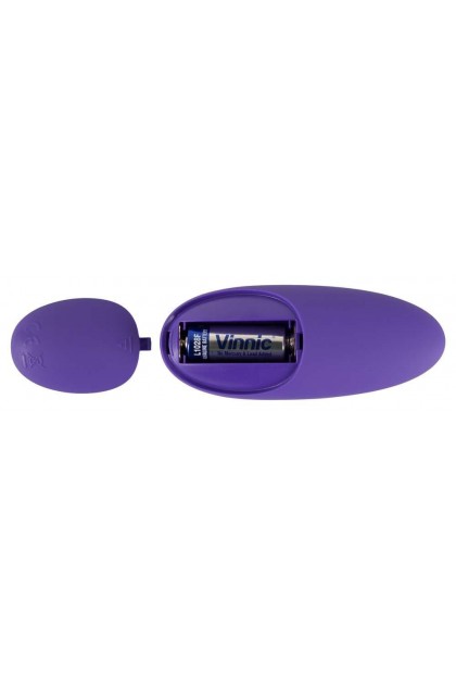 Vibromasseur anal et vaginal violet - Love Shop Avenue