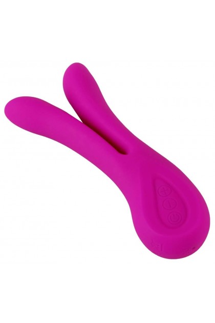 Vibromasseur stimulateur double rechargeable - Love Shop Avenue