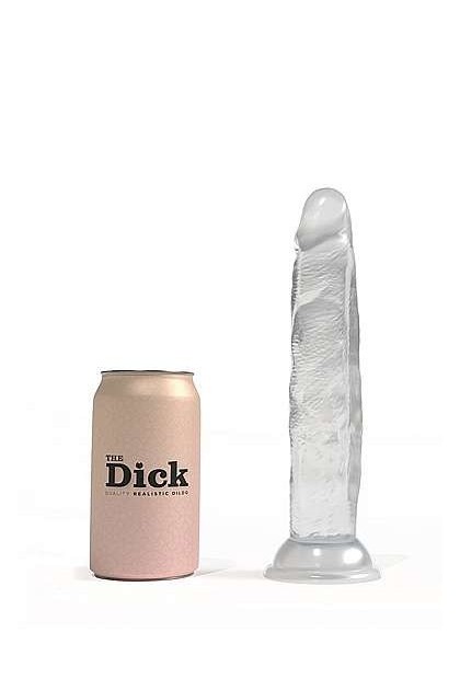 Gode translucide ventouse en jelly - THE   DICK - 24CM