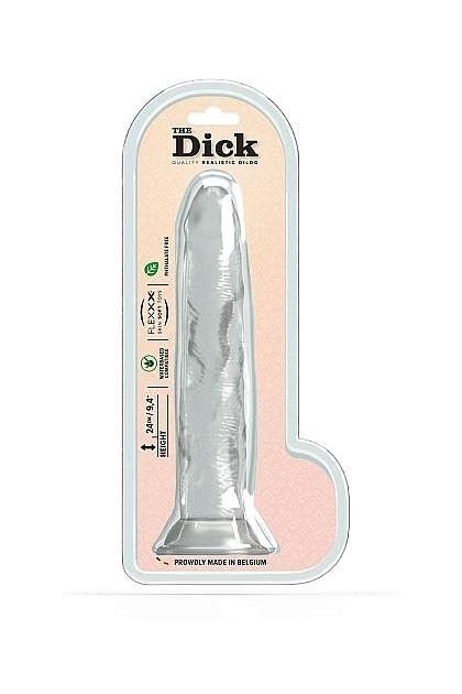 GODE FLEXIBLE TRANSPARENT - BROCK - THE DICK - 22CM
