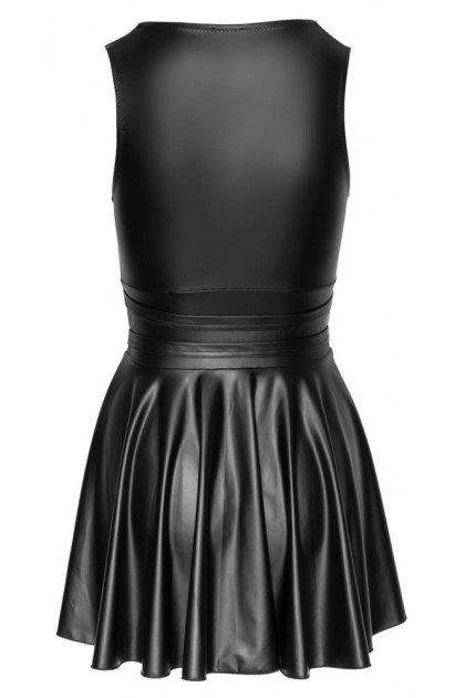 Robe noir wetlook  - XL - Love Shop Avenue
