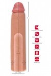 Gaine d'extension de pénis réaliste 21cm - Love Shop Avenue