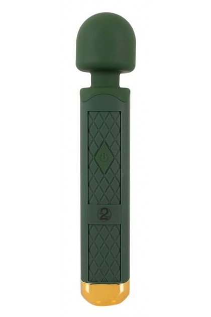 Vibromasseur rechargeable wand emerald love - Love Shop Avenue