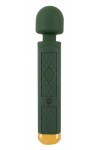 Vibromasseur rechargeable wand emerald love - Love Shop Avenue