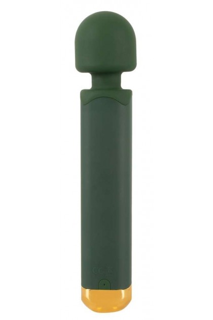 Vibromasseur rechargeable wand emerald love - Love Shop Avenue