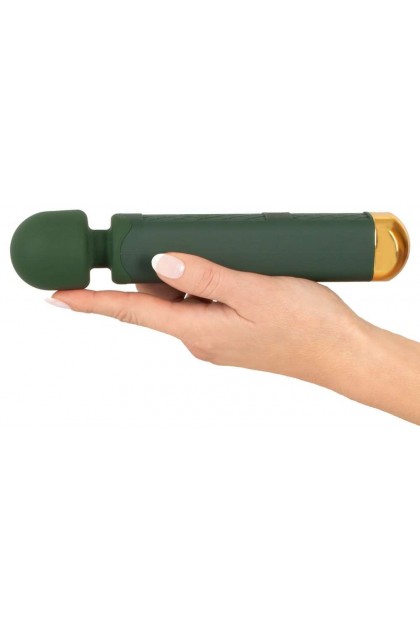 Vibromasseur rechargeable wand emerald love - Love Shop Avenue