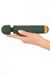 Vibromasseur rechargeable wand emerald love - Love Shop Avenue