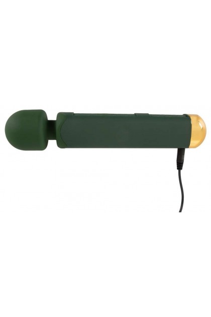 Vibromasseur rechargeable wand emerald love - Love Shop Avenue