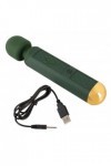 Vibromasseur rechargeable wand emerald love - Love Shop Avenue