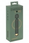 Vibromasseur rechargeable wand emerald love - Love Shop Avenue