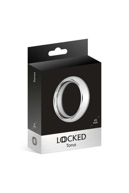 COCKRING MÉTALLIQUE ACIER INOXYDABLE - 45MM