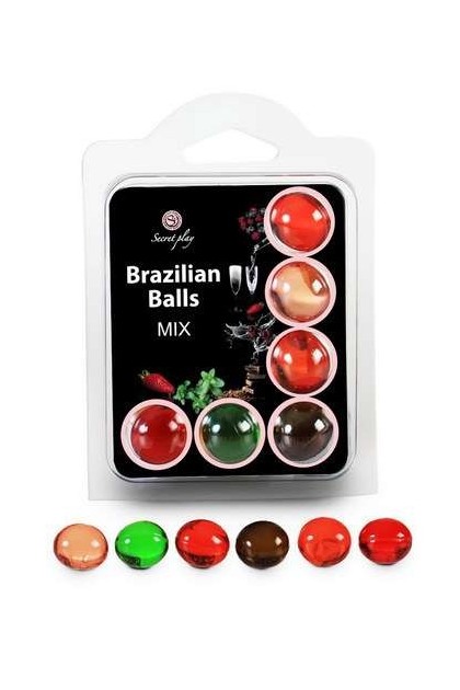 Mix de 6 huiles de massage - Love Shop Avenue