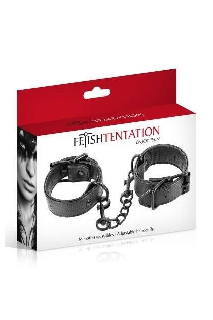 MENOTTES EN SIMILI CUIR AJUSTABLES