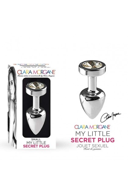 Plug bijou my little secret plug - BLANC - S - Love Shop Avenue