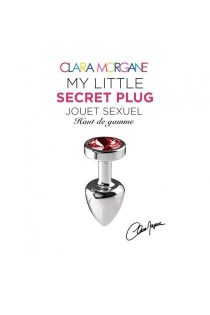Plug bijou my little secret plug - ROUGE  - S - Love Shop Avenue