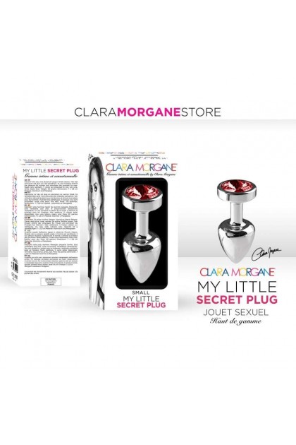 Plug bijou my little secret plug - ROUGE  - S - Love Shop Avenue