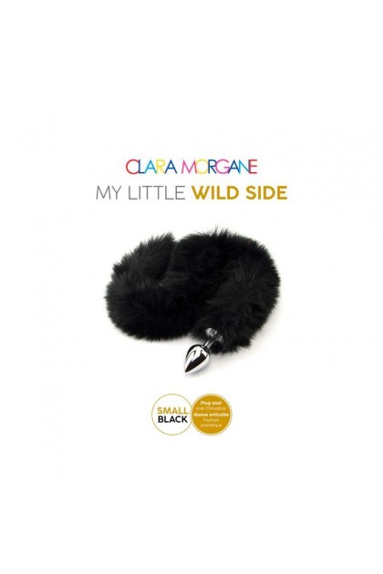 Plug bijou my little wild side avec queue de chat - NOIR - S