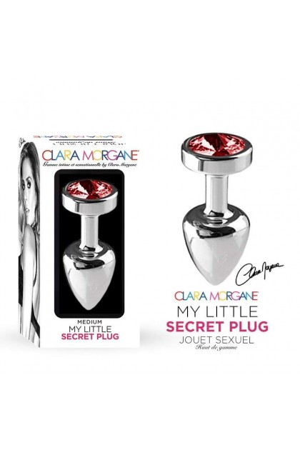 Plug bijou my little secret plug - ROUGE - M - Love Shop Avenue