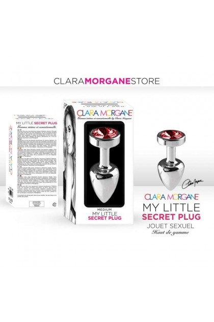 Plug bijou my little secret plug - ROUGE - M - Love Shop Avenue