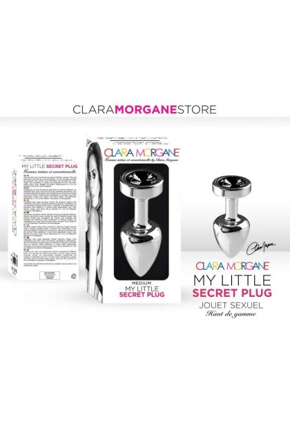 Plug bijou my little secret plug - NOIR - M - Love Shop Avenue