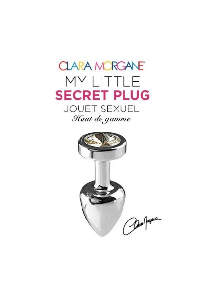 Plug bijou my little secret plug - BLANC - M - Love Shop Avenue