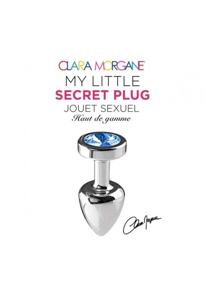 Plug bijou my little secret plug - BLEU - M - Love Shop Avenue