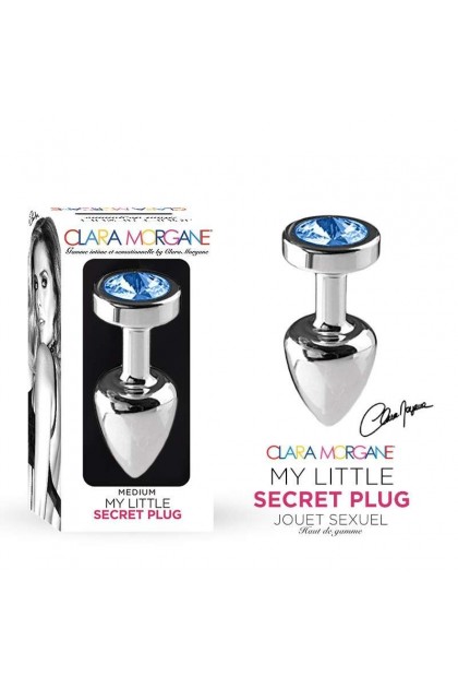 Plug bijou my little secret plug - BLEU - M - Love Shop Avenue
